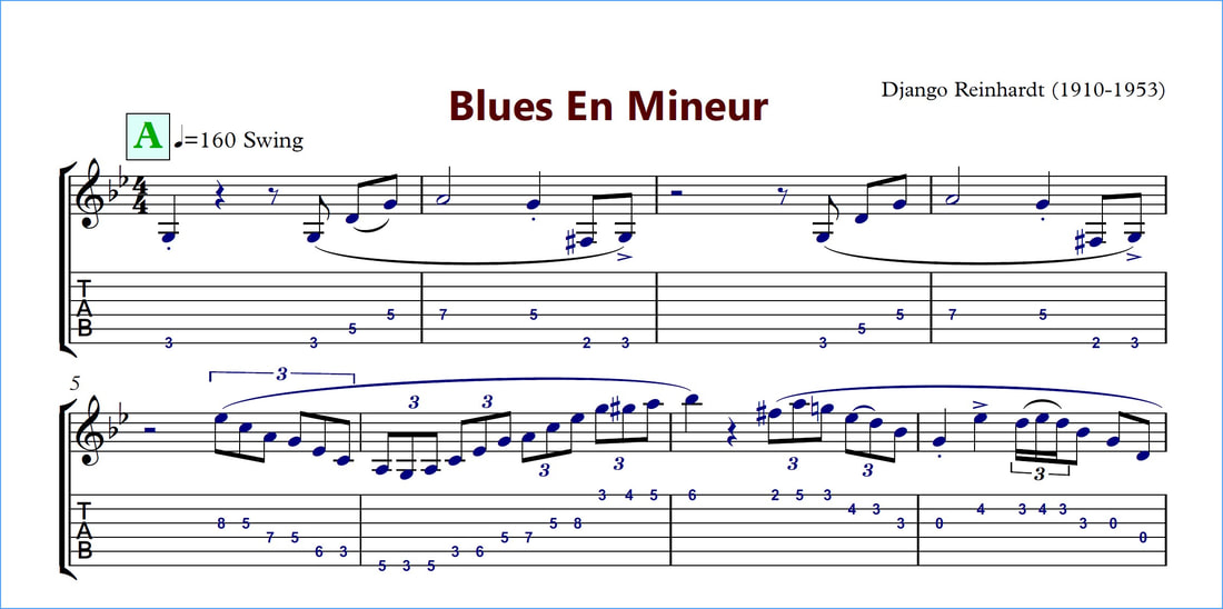 www.abcstudios.co.nz Django Tablature